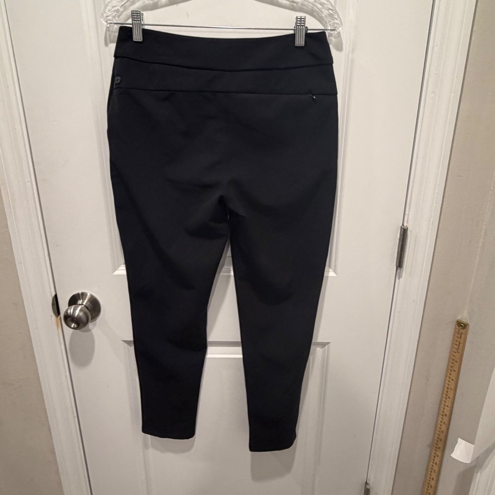 Tommy Bahama Womens Coastal City Pant IslandZone Stretch Black 4 - Picture 2 of 16
